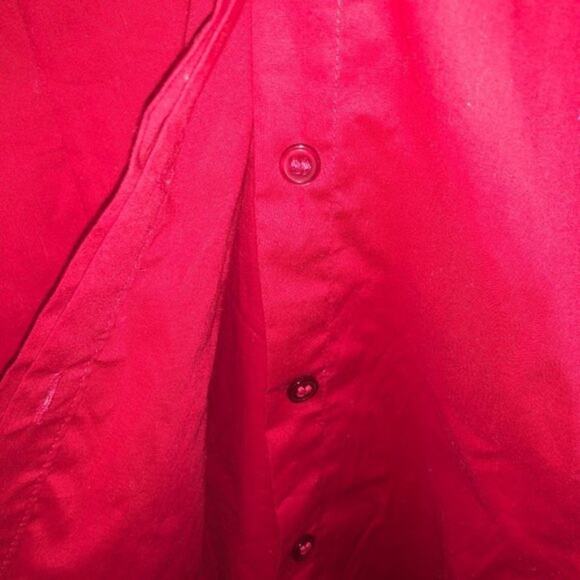 Chadwicks Vintage 90's Red Button Down Shirt Women's Size 18W - Picture 3 of 8